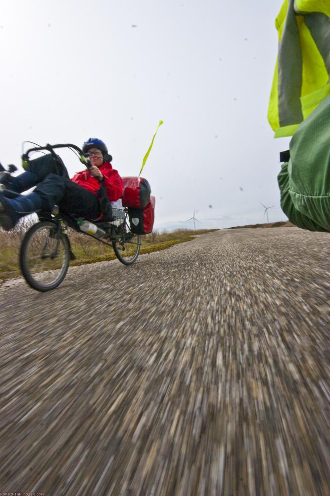 ﻿Benelux Bicycle Tour. Despite cold, wind and rain. Easter 2010