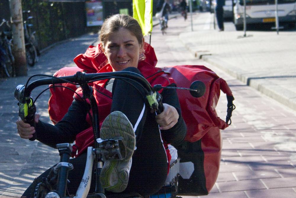 ﻿Benelux Bicycle Tour. Despite cold, wind and rain. Easter 2010