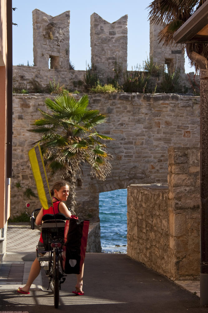 ﻿Novigrad. View onto the sea.