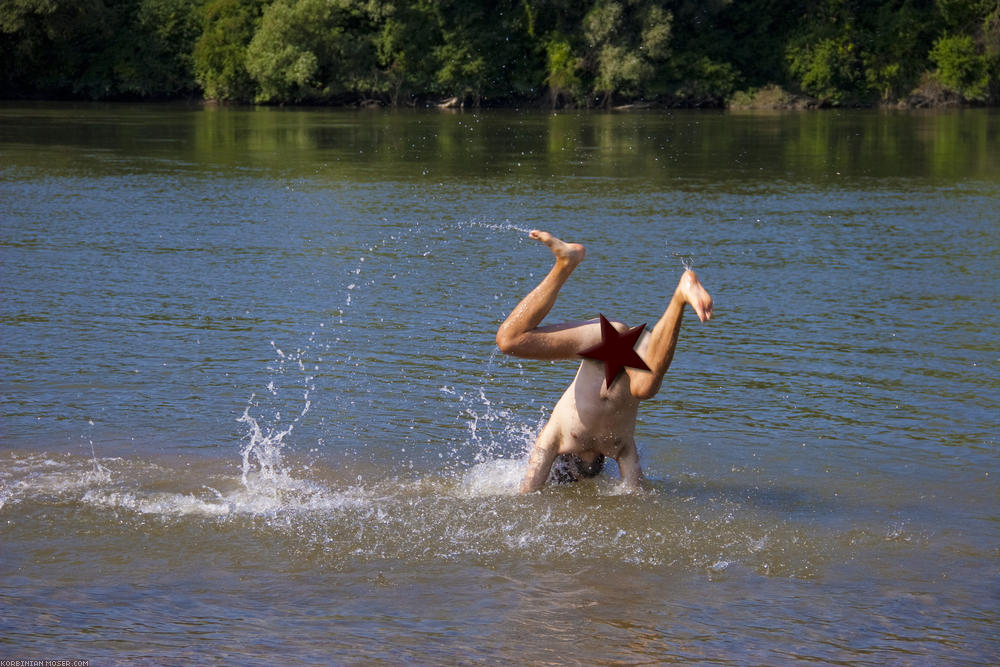 ﻿Barcs. The old beach at the Drava now is abandoned. Perfect for making nude photos.