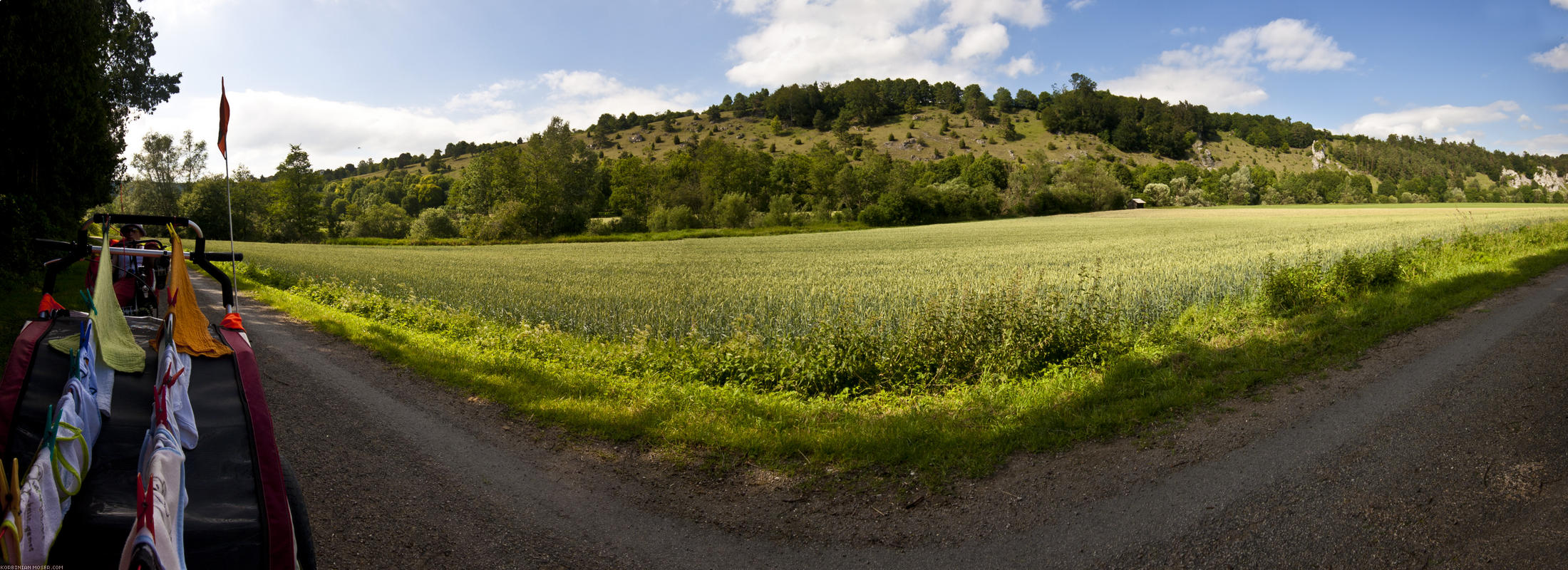 ﻿On we go in the Altmühl valley.