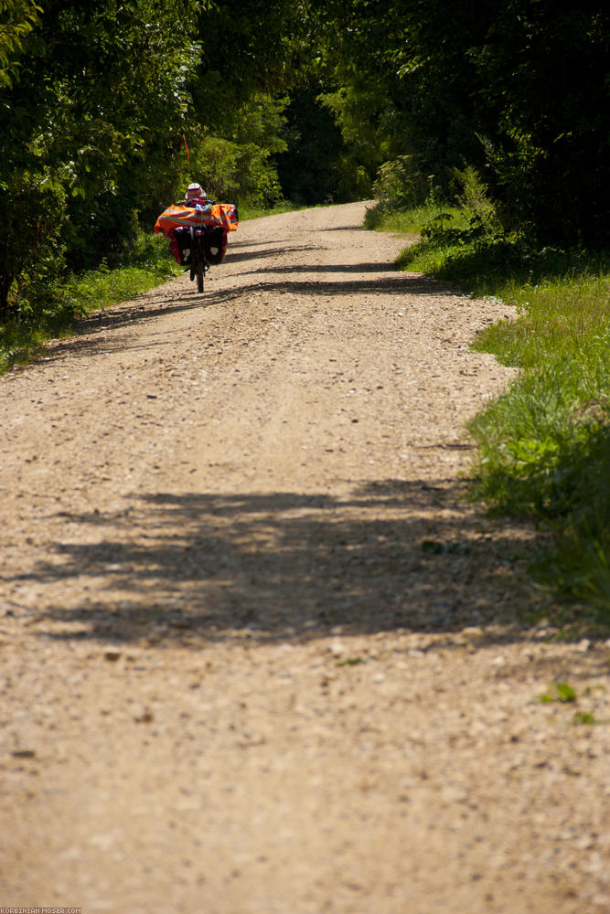 ﻿We will rock you. Hungarian bike paths are not suitable for racing bikes or unexperienced recumbent riders.