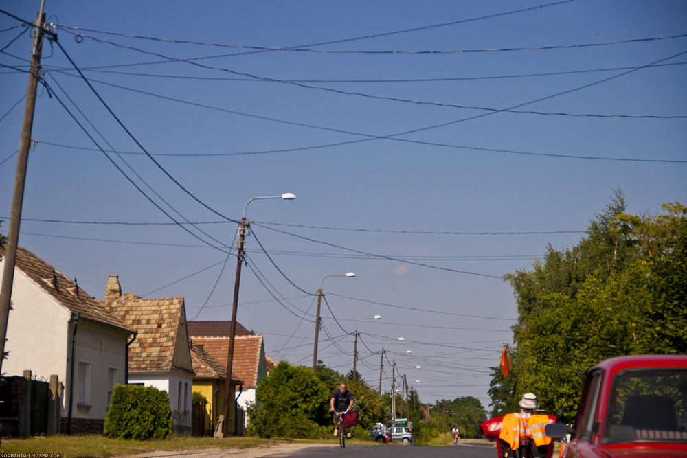 ﻿Electric supply network. Seems like this village has taken it too literal.