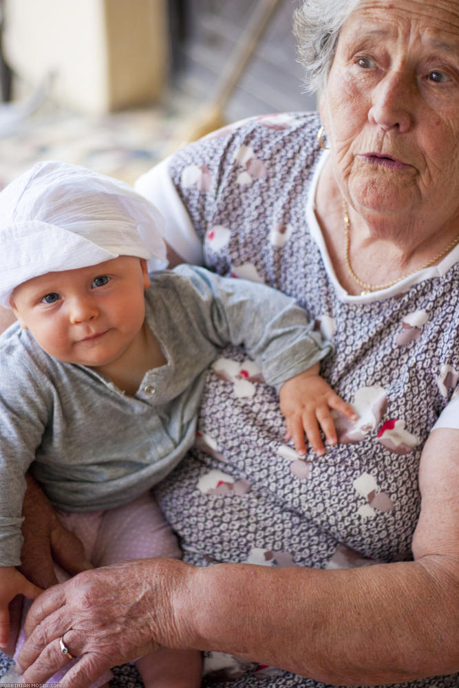 ﻿Biddies. The Meszi-great-grandmother is no problem for Mona now.