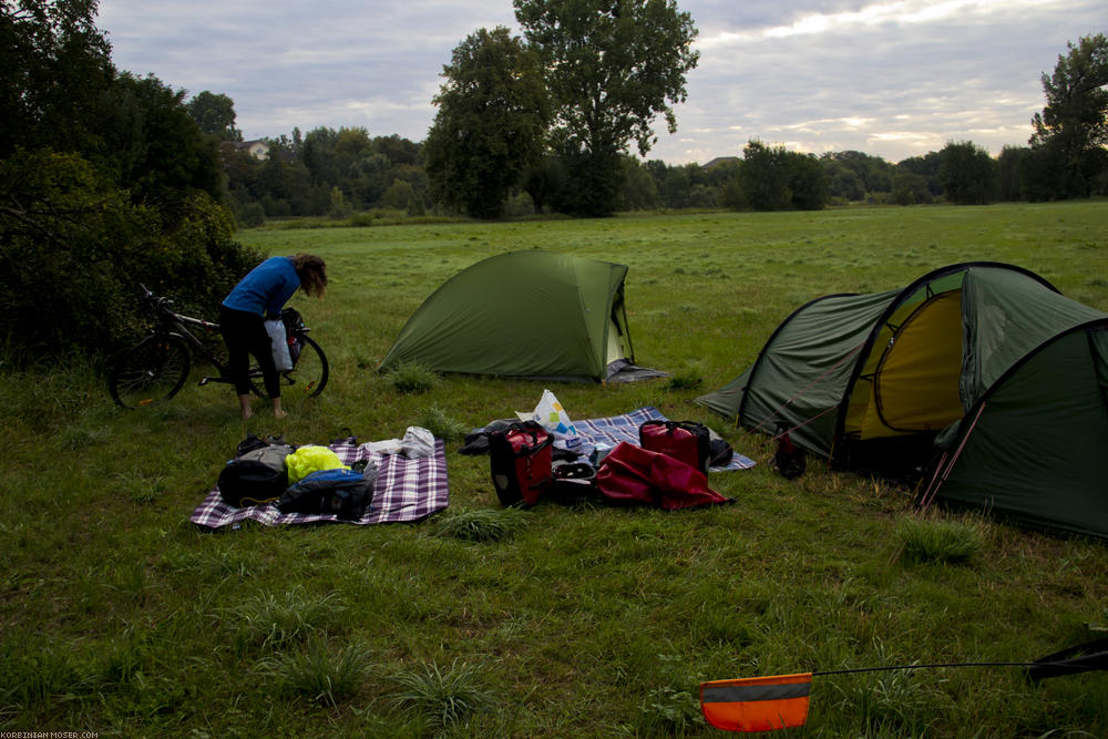 ﻿Kerstin again. She arrived in the evening.