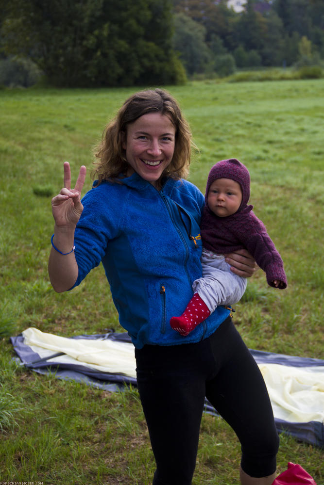 ﻿Kerstin again. She arrived in the evening.