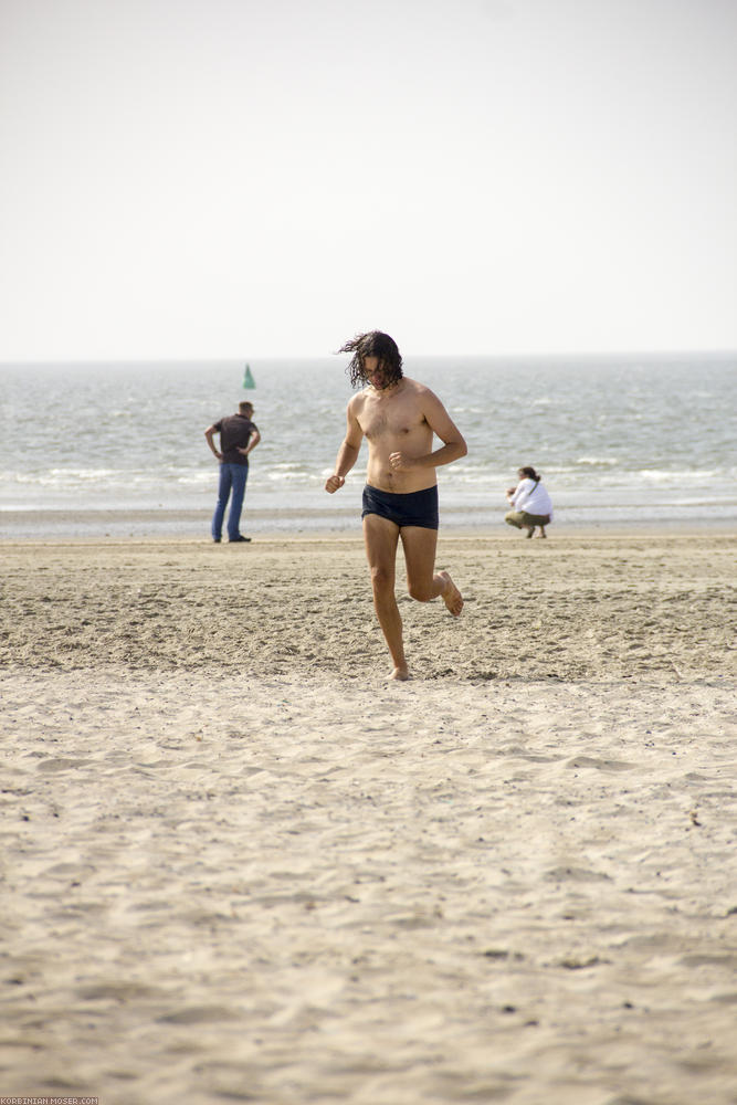 Norderney. The sea is veeeeery refreshing.