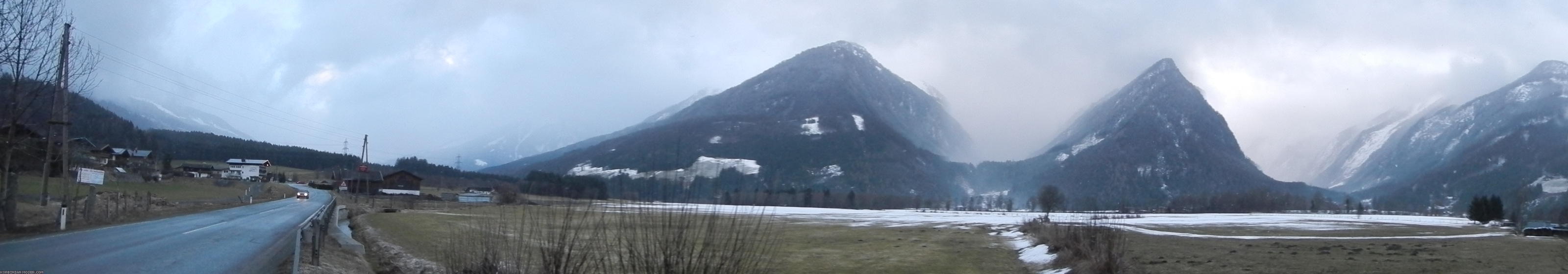 ﻿Alpine Winter Tour. Three passes and snowstorms, March 2013