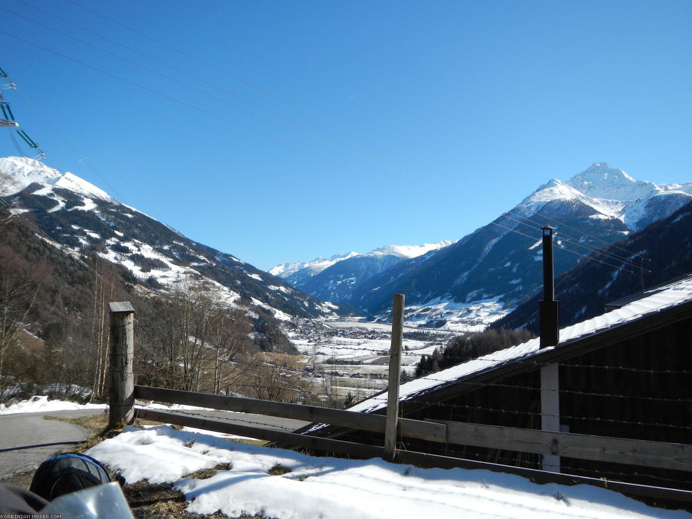 ﻿Felbertauern Highway. The descent.