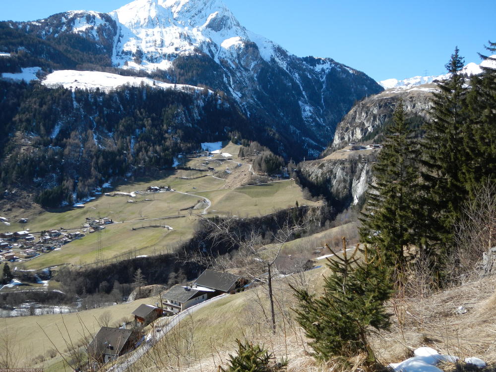 ﻿Felbertauern Highway. The descent.