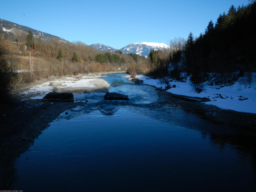 ﻿The Isel. I will follow this water up to Barcs.