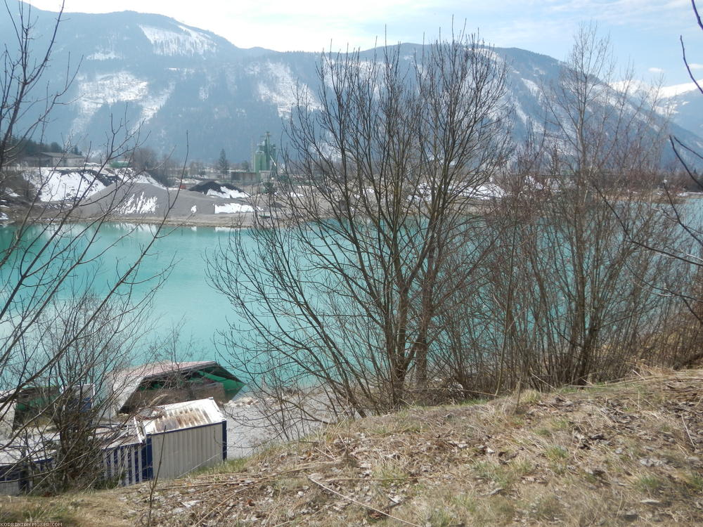 ﻿Swimming lake. No, thanks. Looks quite refreshing, this turquoise water.