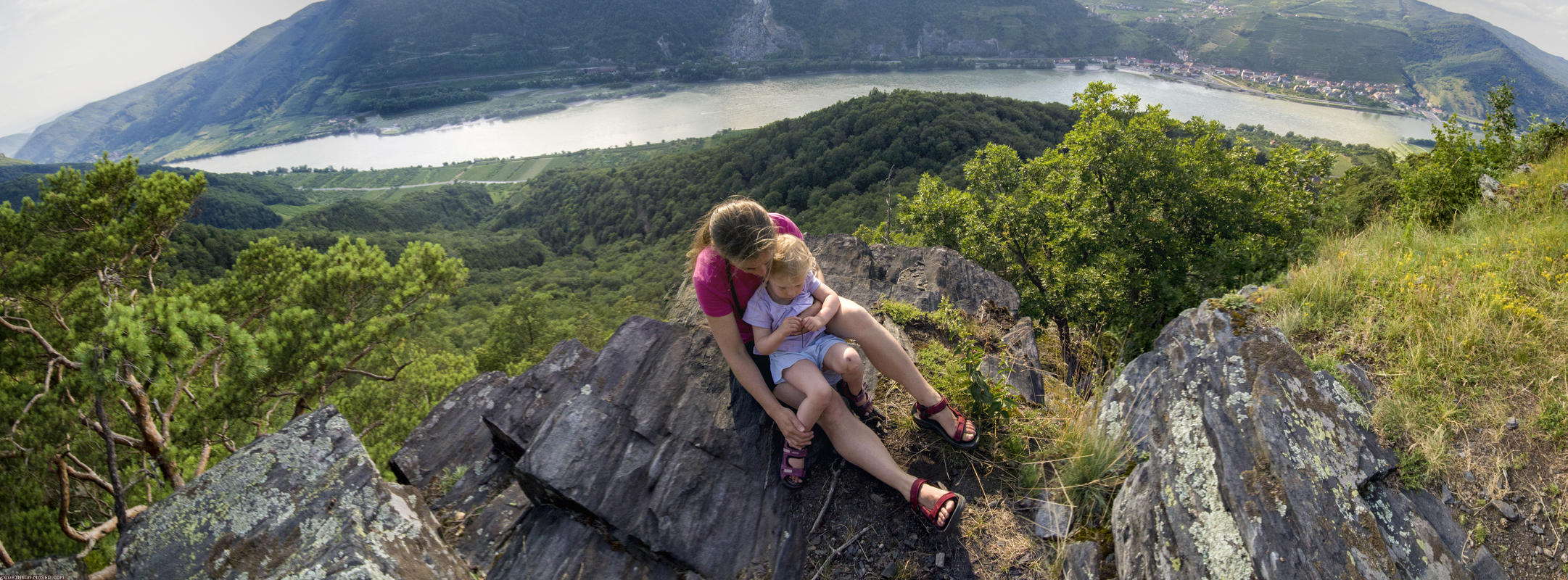 World Heritage Trail. Wachau-hike in July 2013