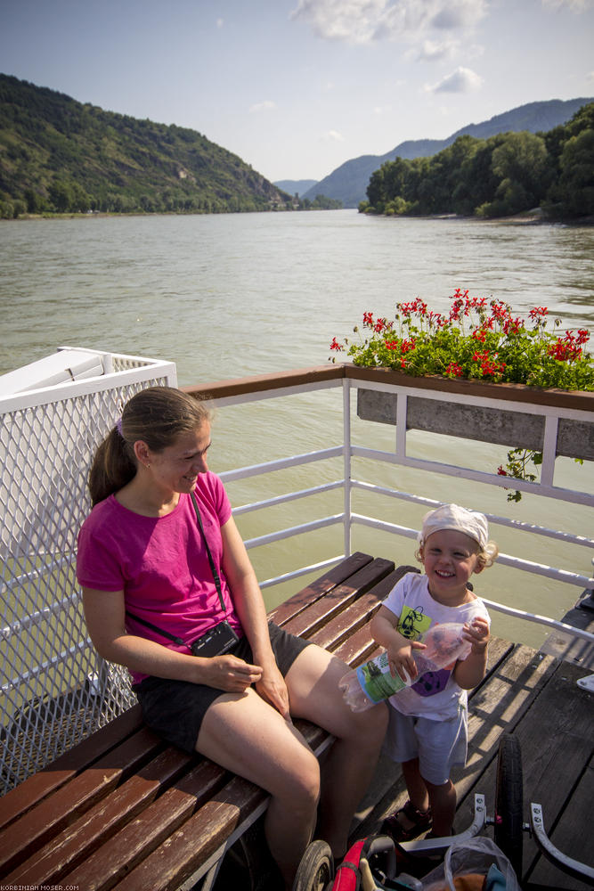 World Heritage Trail. Wachau-hike in July 2013