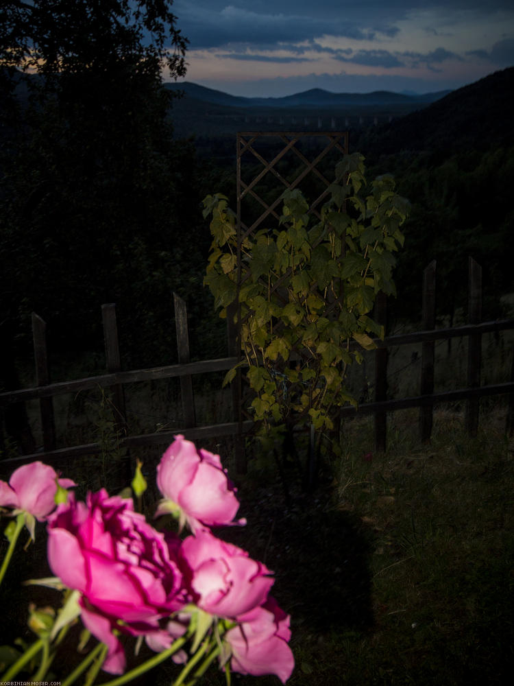 Lijepa Istra. Mountains and the Adriatic Sea in Croatia, July 2013