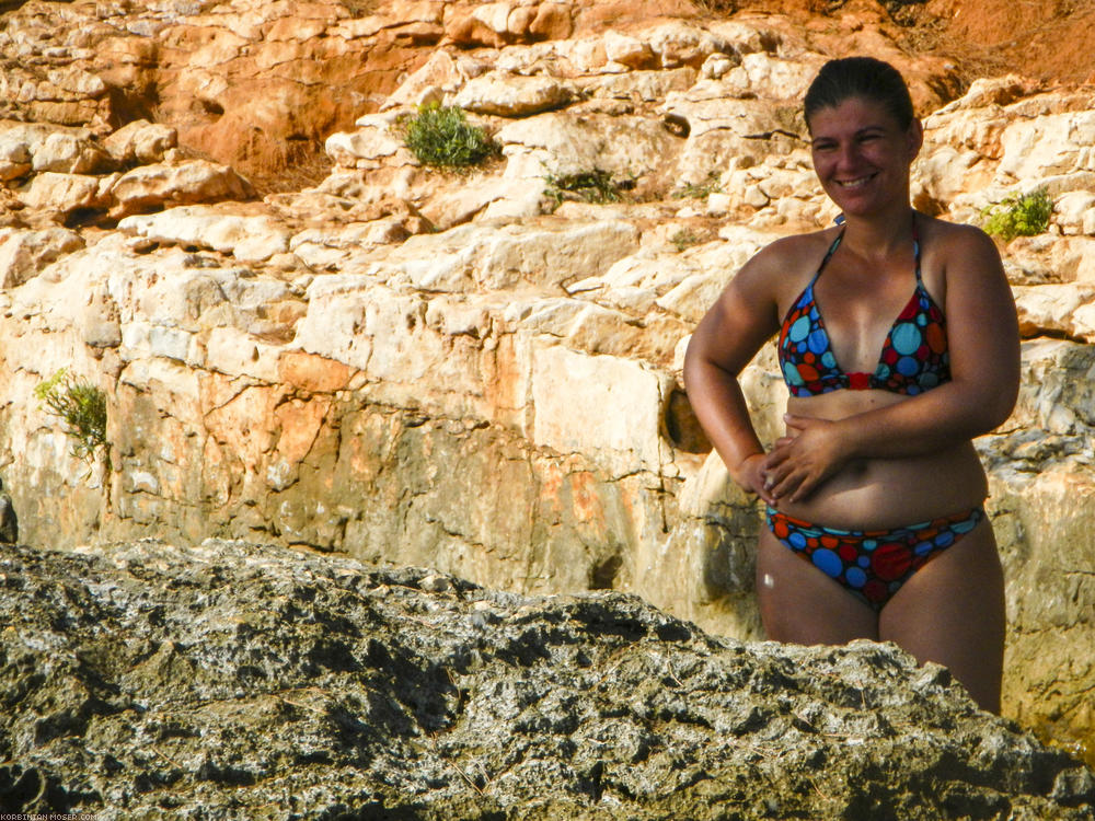 Lijepa Istra. Mountains and the Adriatic Sea in Croatia, July 2013