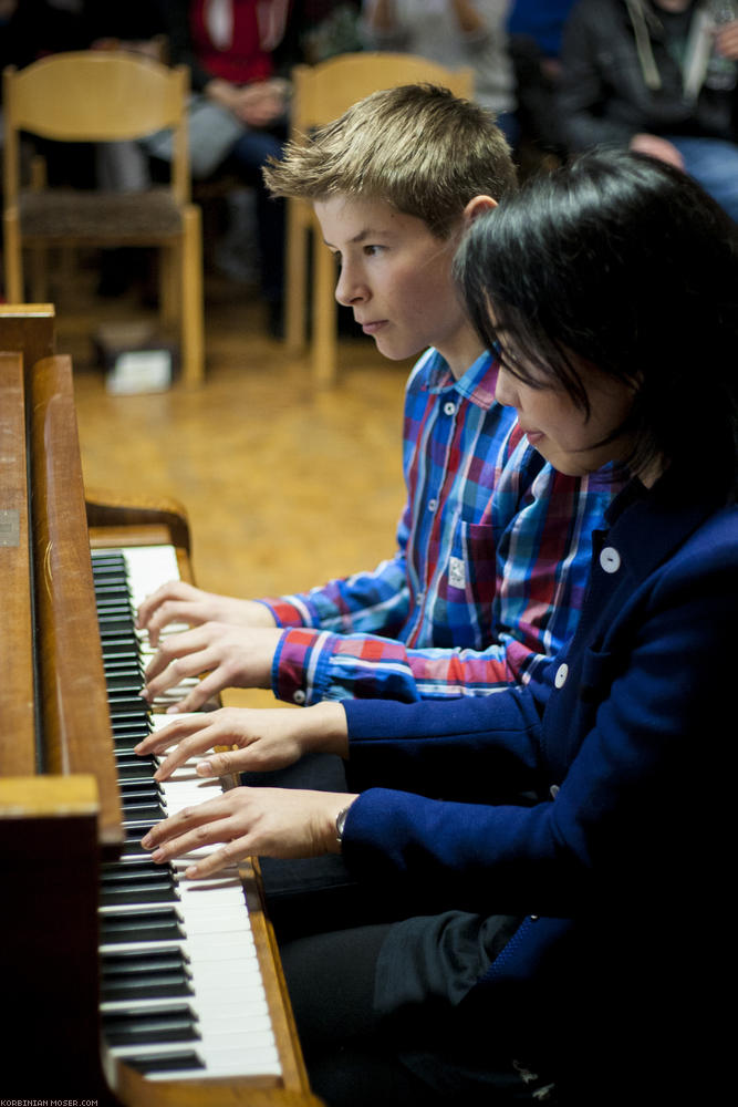 Student concert. Municipality of Boniface, Mainz, 15th March 2014