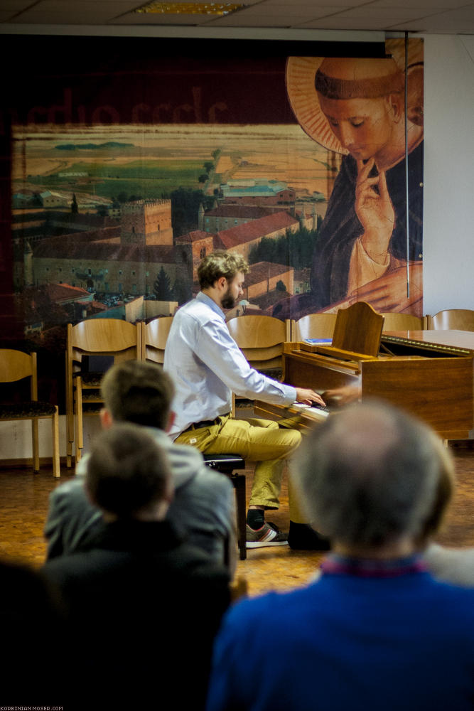 Student concert. Municipality of Boniface, Mainz, 15th March 2014