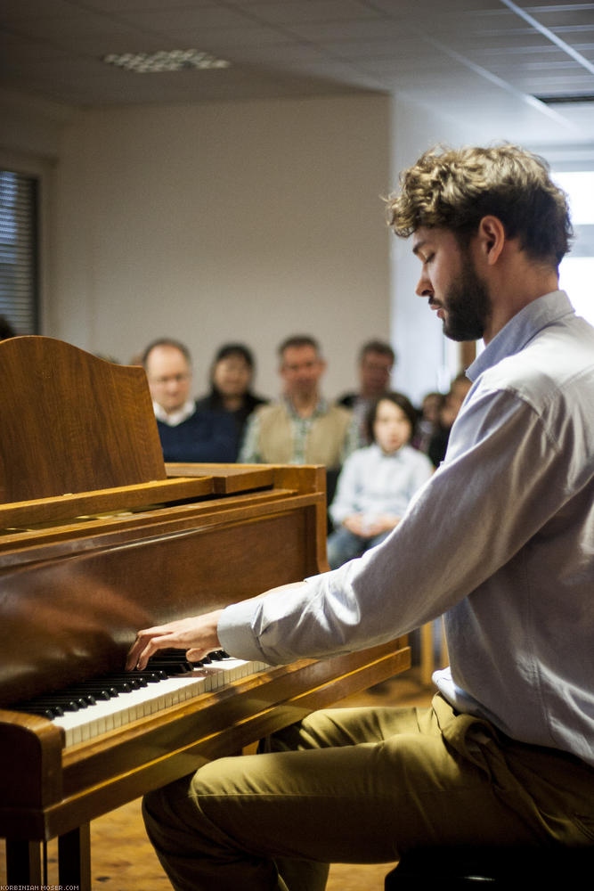 Student concert. Municipality of Boniface, Mainz, 15th March 2014