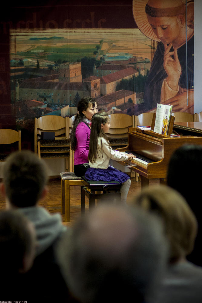 Student concert. Municipality of Boniface, Mainz, 15th March 2014