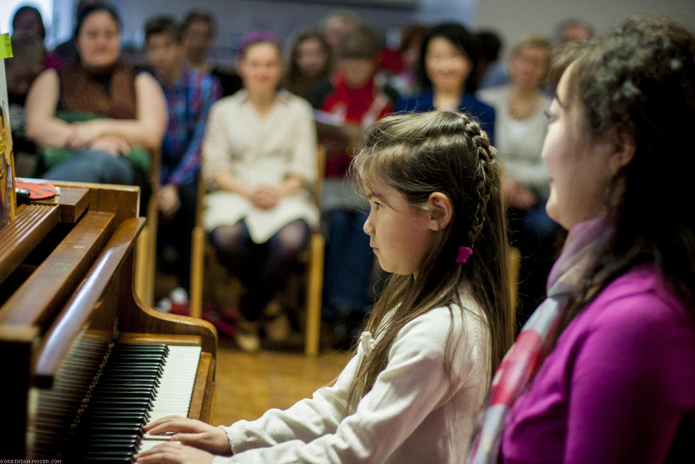 Student concert. Municipality of Boniface, Mainz, 15th March 2014