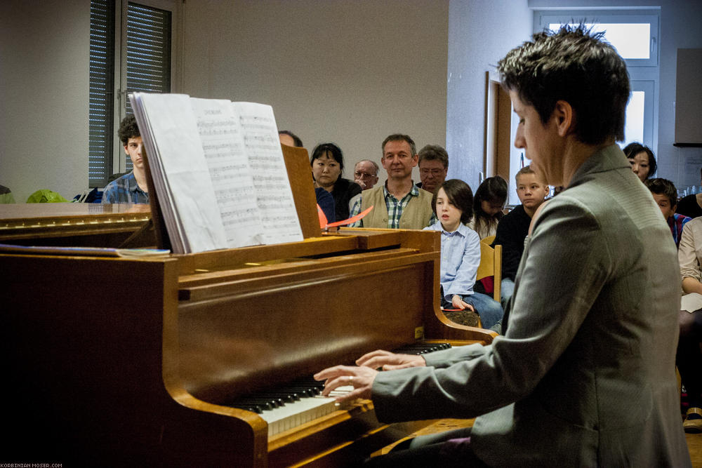 Student concert. Municipality of Boniface, Mainz, 15th March 2014