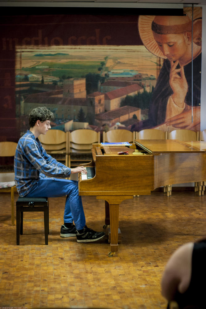 Student concert. Municipality of Boniface, Mainz, 15th March 2014