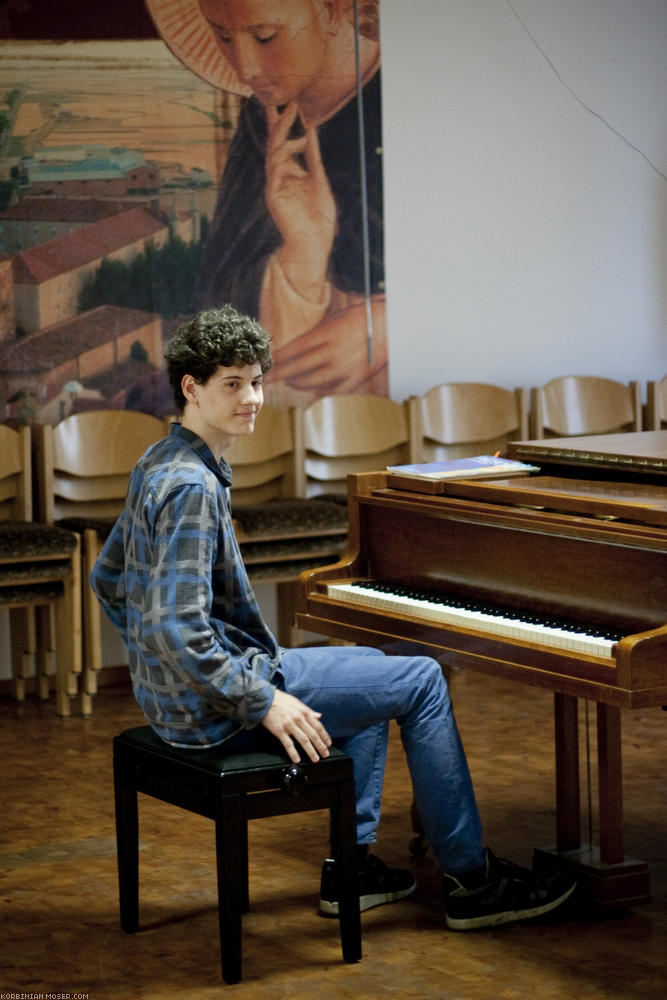 Student concert. Municipality of Boniface, Mainz, 15th March 2014