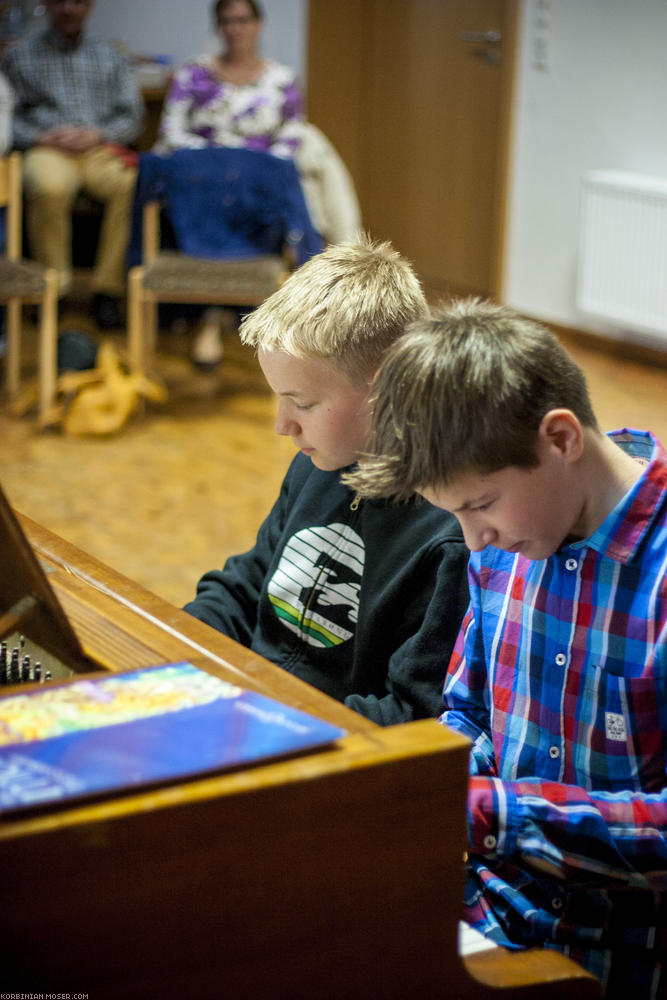 Student concert. Municipality of Boniface, Mainz, 15th March 2014