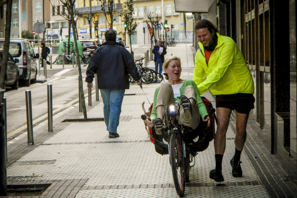 Camino de Santjátszó. Heavy-load pilgrimage in April-May 2014.