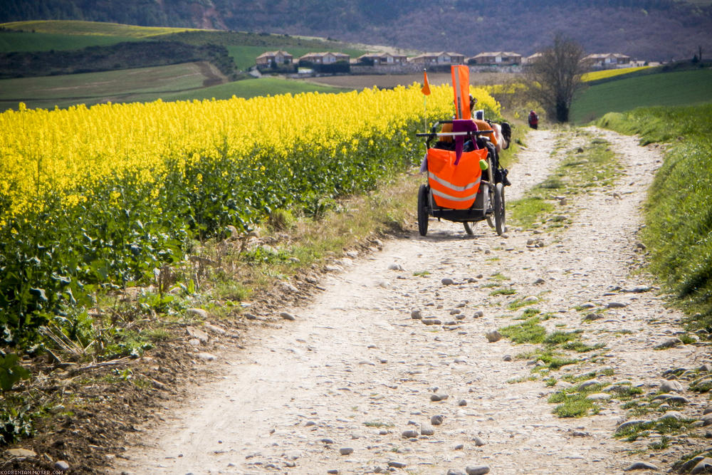 Camino de Santjátszó. Heavy-load pilgrimage in April-May 2014.