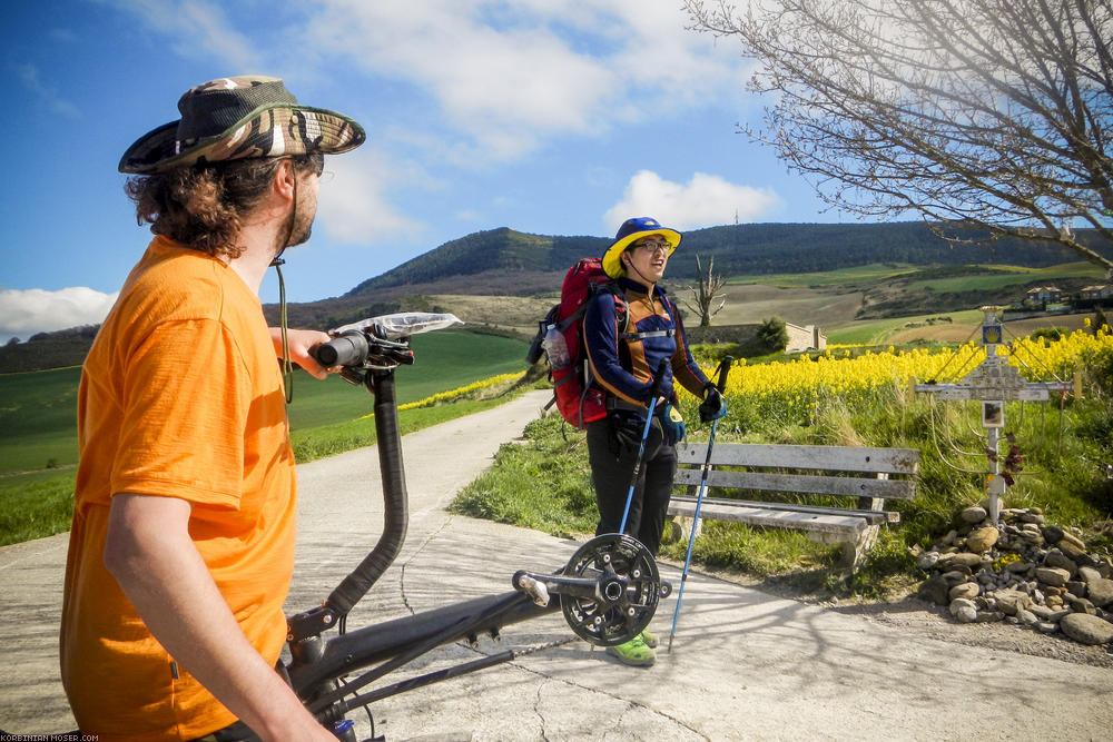 Camino de Santjátszó. Heavy-load pilgrimage in April-May 2014.