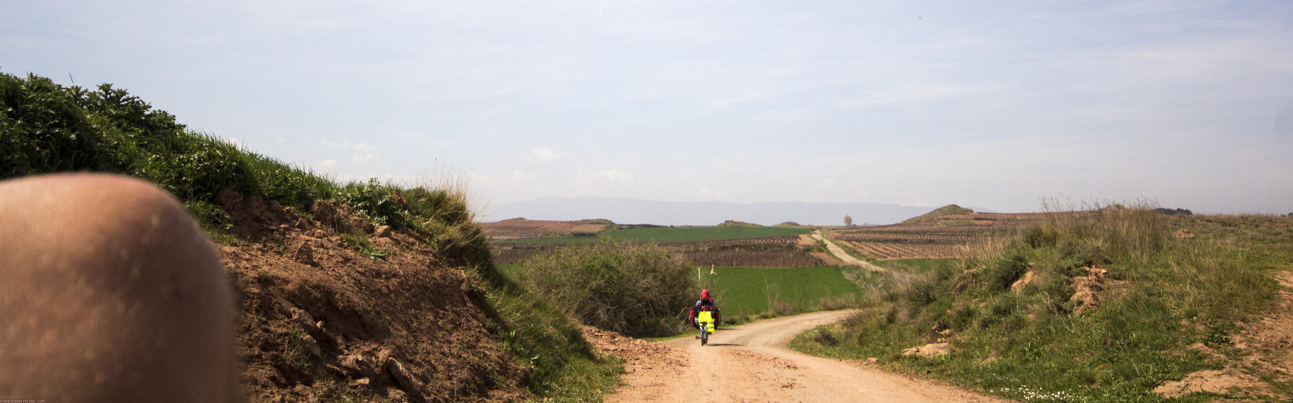 Camino de Santjátszó. Heavy-load pilgrimage in April-May 2014.