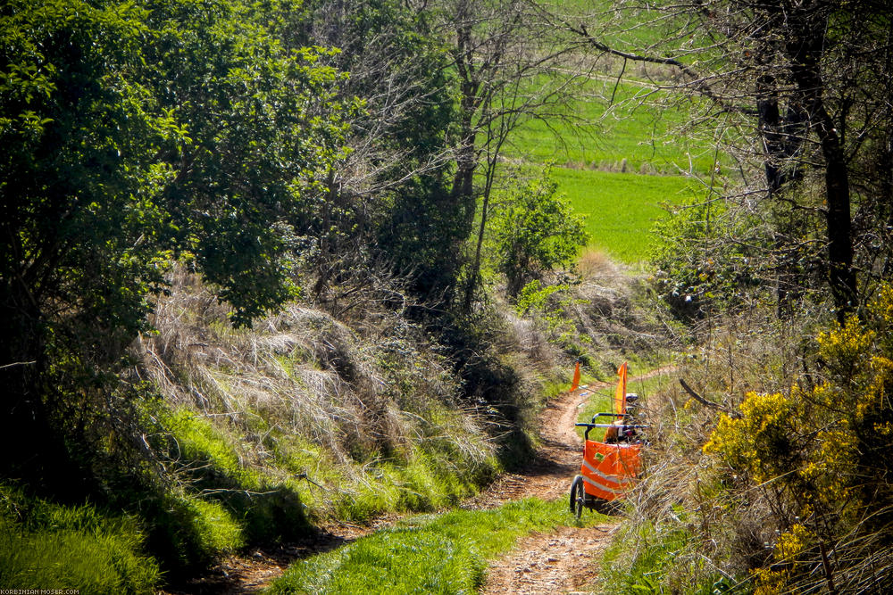 Camino de Santjátszó. Heavy-load pilgrimage in April-May 2014.