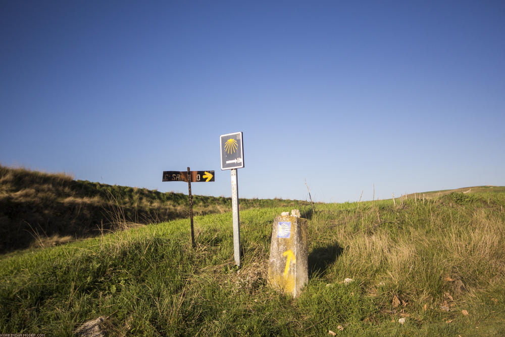 Camino de Santjátszó. Heavy-load pilgrimage in April-May 2014.