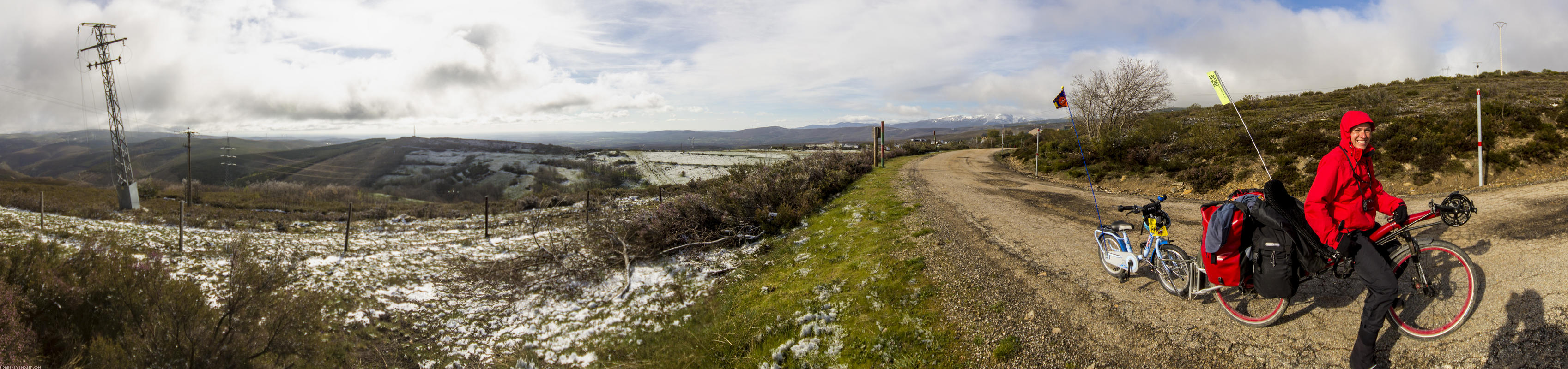 Camino de Santjátszó. Heavy-load pilgrimage in April-May 2014.