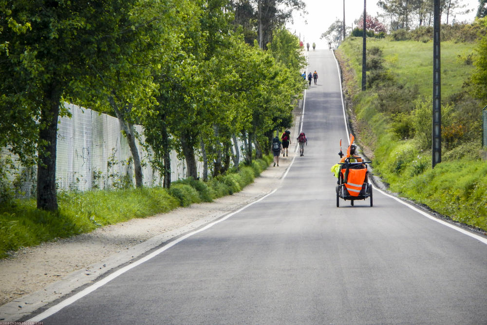 Camino de Santjátszó. Heavy-load pilgrimage in April-May 2014.