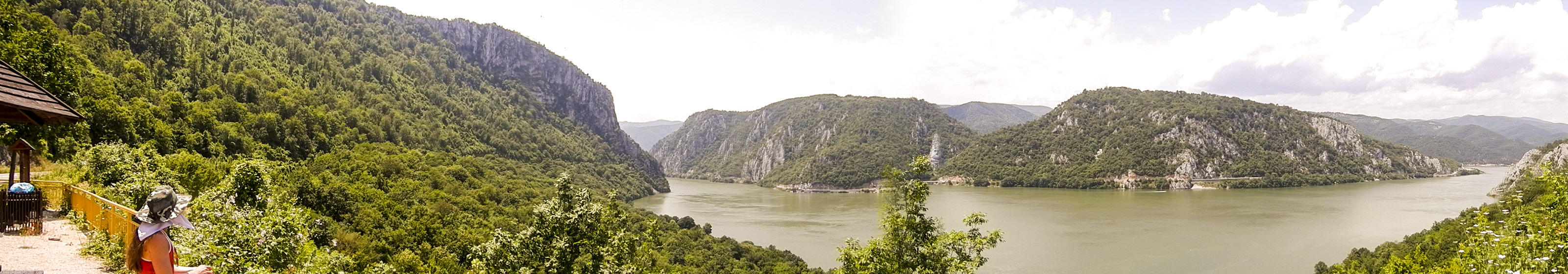 The iron gate is one of the most exciting scenic sections of the Danube.