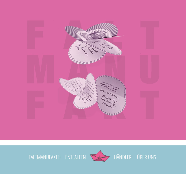 ﻿Faltmanufakt.de. With and for Kirstin Hövermann.