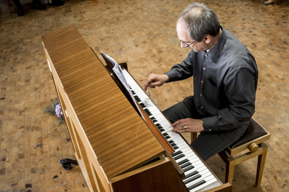 Student concert. Municipality of Boniface, Mainz, 2nd May 2015