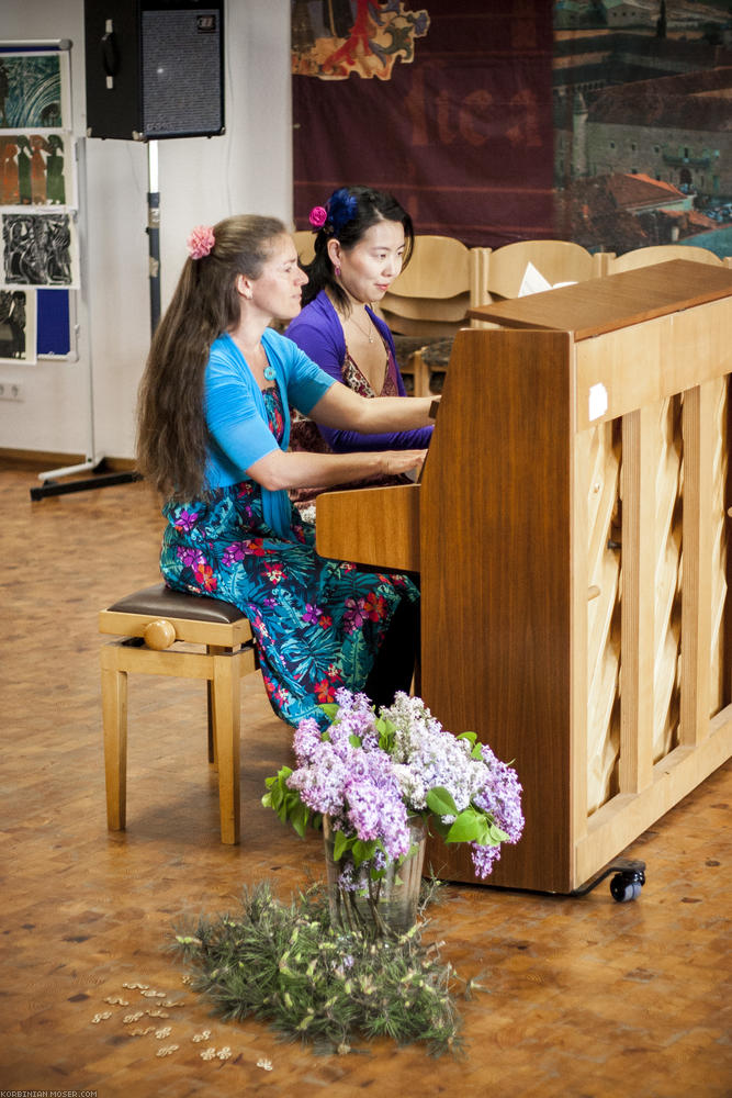 Student concert. Municipality of Boniface, Mainz, 2nd May 2015