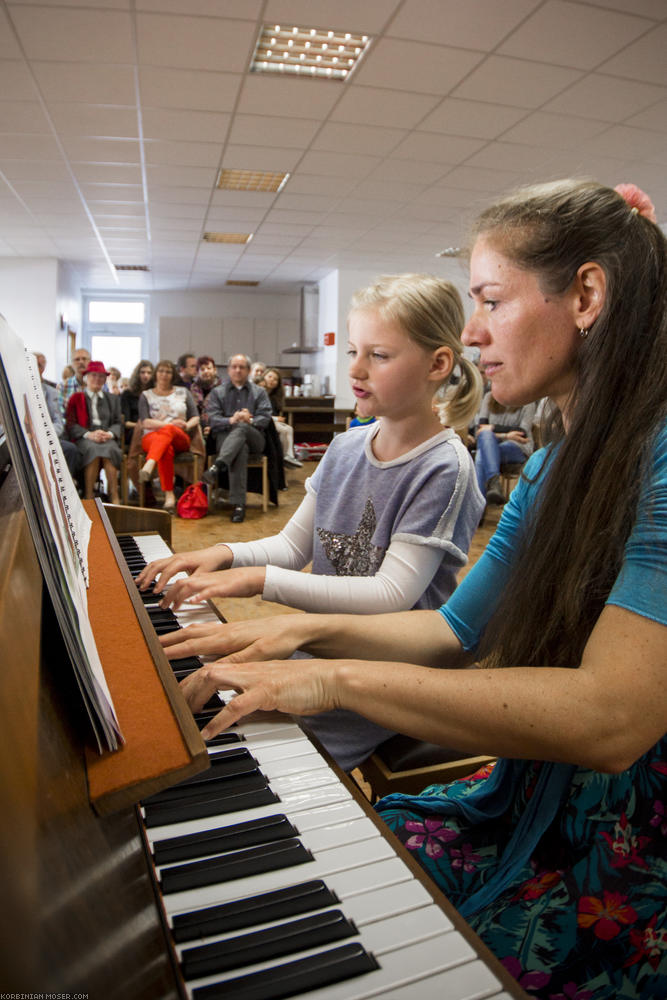 Student concert. Municipality of Boniface, Mainz, 2nd May 2015