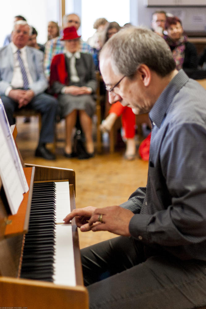 Student concert. Municipality of Boniface, Mainz, 2nd May 2015