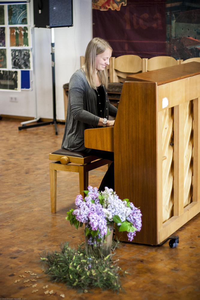 Student concert. Municipality of Boniface, Mainz, 2nd May 2015