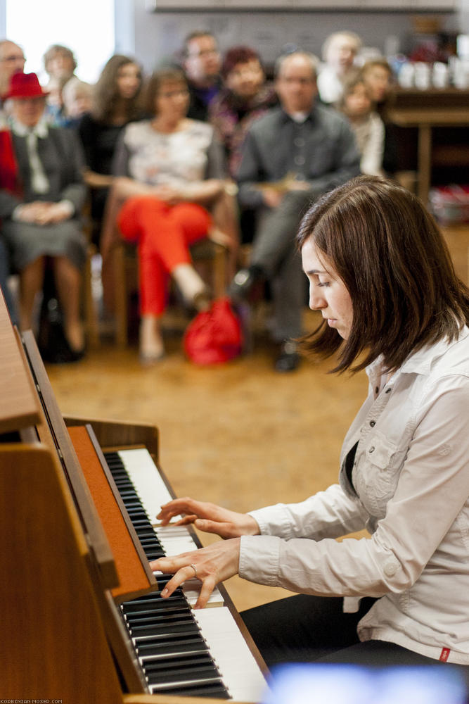 Student concert. Municipality of Boniface, Mainz, 2nd May 2015