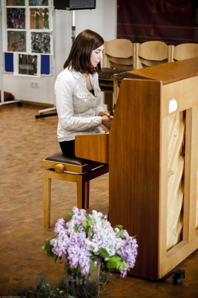 Student concert. Municipality of Boniface, Mainz, 2nd May 2015