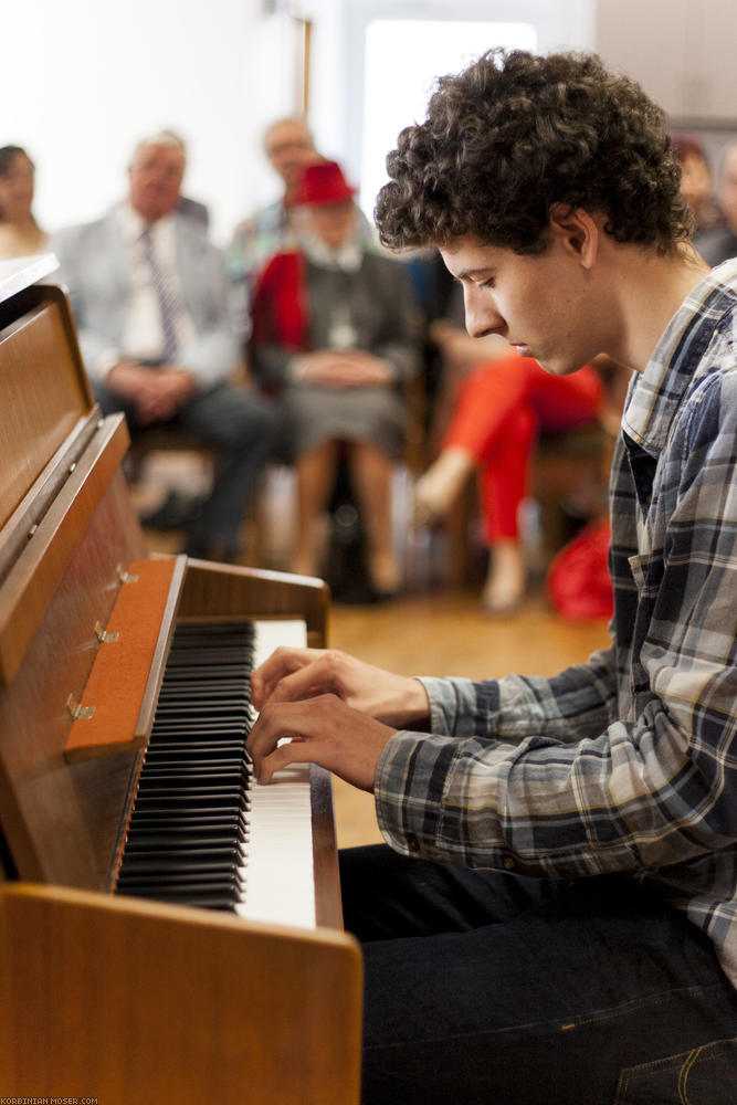 Student concert. Municipality of Boniface, Mainz, 2nd May 2015