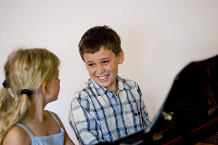 A közös koncert. Piano hallgatója Yuko, Mila és Judit, Figaro Mainz július 5, 2009.