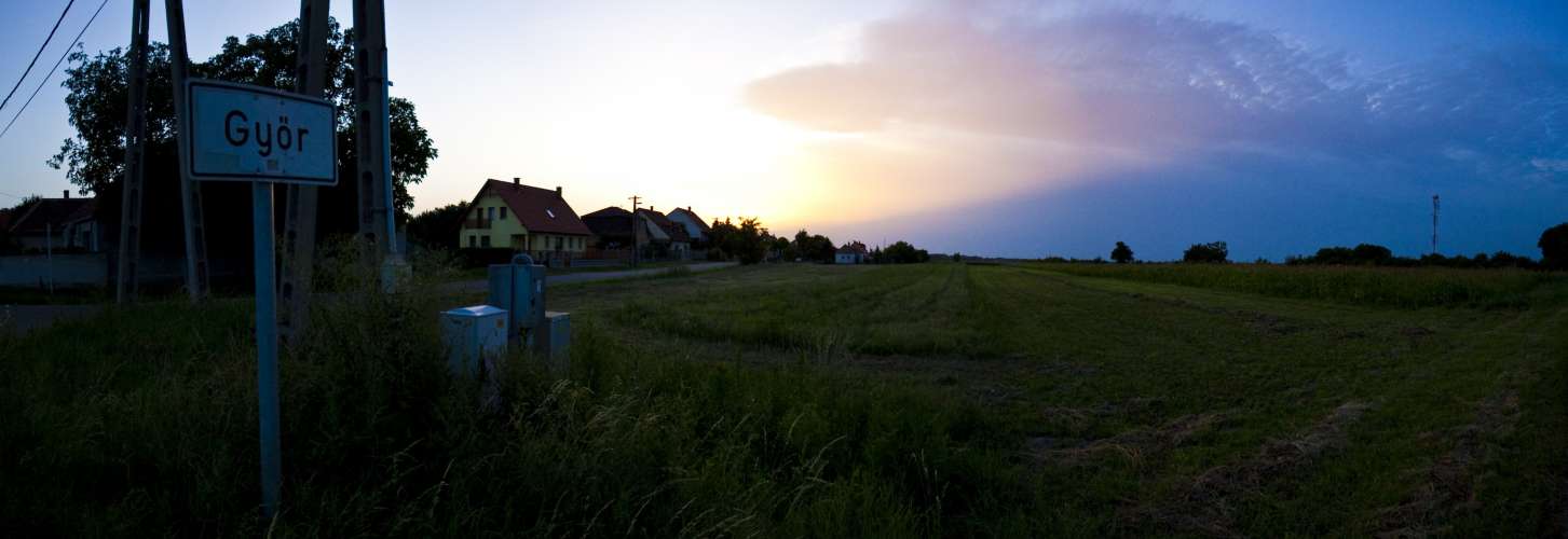 Hungary bicikli túra. 2400 km Balatontól és vissza, 2009 nyarán