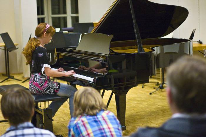 ﻿Búcsú koncert. Akademie für Tonkunst Darmstadt, 25. szeptember 2009